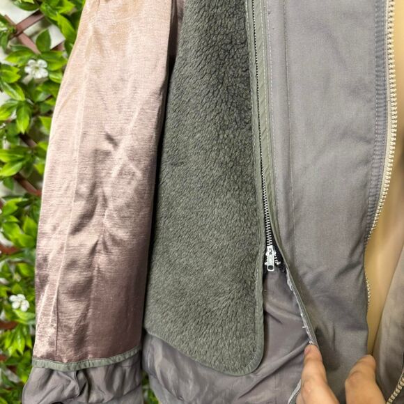 London-fog Men's Cream and Grey Coat - Picture 6 of 7